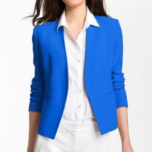 Theory Lanai Bi-stretch Open Front Blazer Jacket